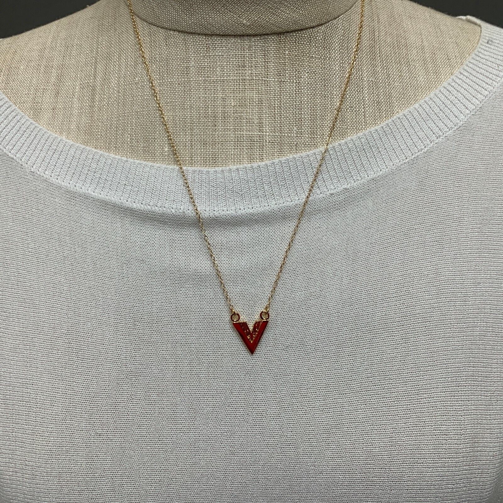 Gorjana Shae Reversible Gold Chain Necklace Nwt